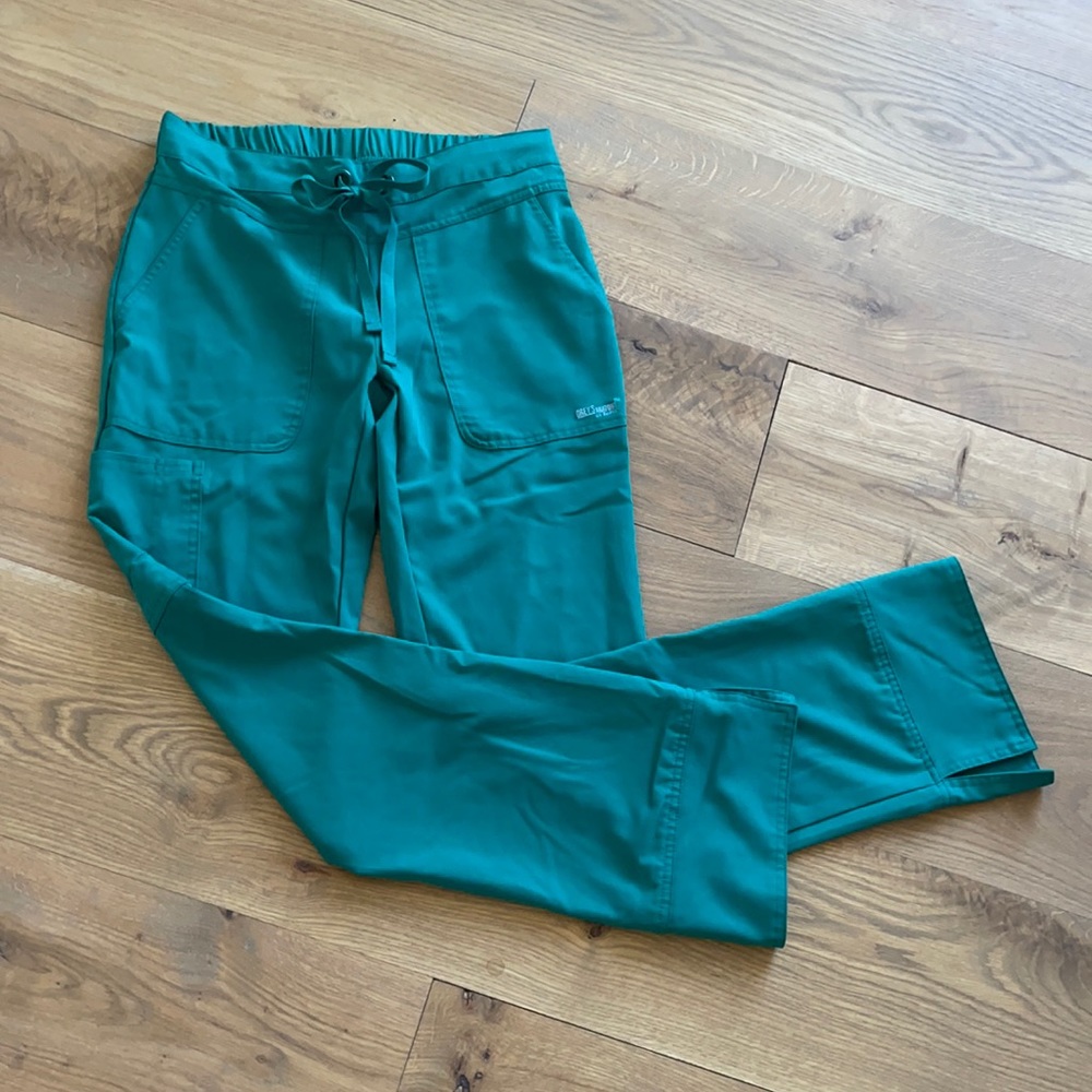 Greys Anatomy green scrub pants XS